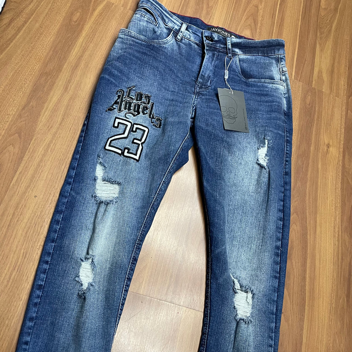 Calça Jeans Jogador Skinny Los Angeles 23