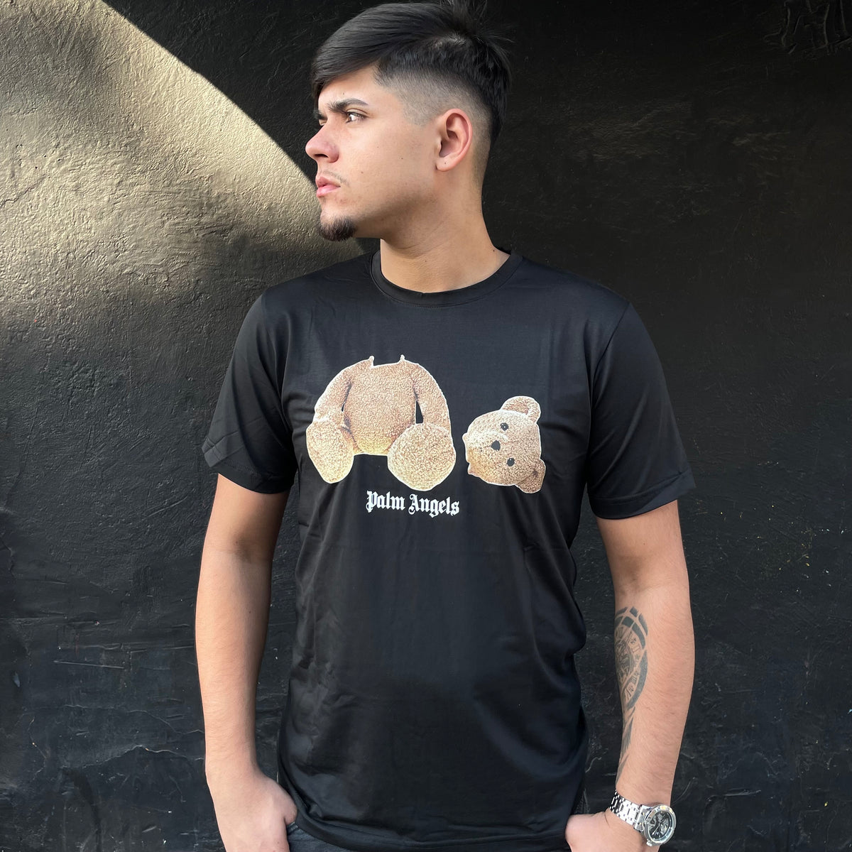 Camiseta Premium Palm Angels - Estampa Urso