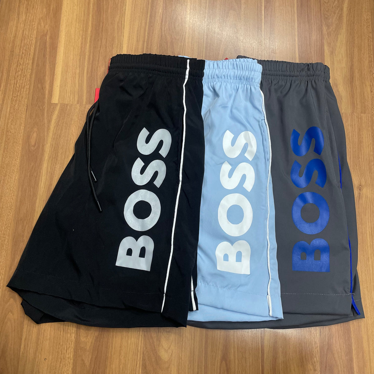 Shorts Grife Hugo Boss Elastano Tactel